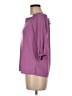 Boston Proper Purple 3/4 Sleeve Top Size M - photo 5