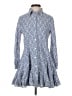 Zara Blue Casual Dress Size XS - photo 1