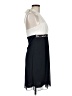 En Focus Studio 100% Polyester Silver Cocktail Dress Size 6 - photo 4