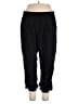 Serra Solid Black Casual Pants Size XL - photo 1