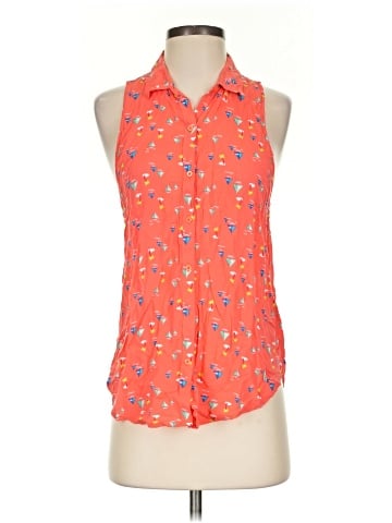 Hollister Sleeveless Button-Down Shirt (view 1)