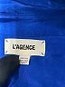 L'Agence Solid Blue 3/4 Sleeve Button-Down Shirt Size XXL (5) - photo 7