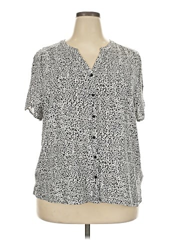 Amazon Essentials Short Sleeve Blouse (view 1)