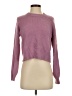 Saturday Sunday Solid Purple Pullover Sweater Size XS - photo 1