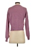 Saturday Sunday Solid Purple Pullover Sweater Size XS - photo 2
