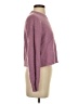 Saturday Sunday Solid Purple Pullover Sweater Size XS - photo 4