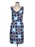 Kenar Print Blue Cocktail Dress Size L - photo 1