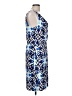 Kenar Print Blue Cocktail Dress Size L - photo 4