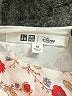 Uniqlo 100% Polyester Ivory Short Sleeve Blouse Size M - photo 7