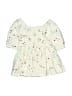 Lands' End 100% Cotton Hearts Ivory Dress Size 2 - 3 - photo 2