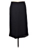 Vince. 100% Triacetate Solid Black Formal Skirt Size 6 - photo 2