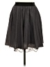 Xhilaration 100% Polyester Polka Dots Black Casual Skirt Size S - photo 1