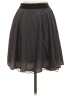 Xhilaration 100% Polyester Polka Dots Black Casual Skirt Size S - photo 2