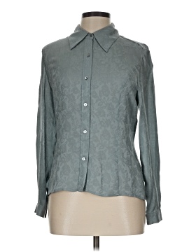 Petite Sophisticate Long Sleeve Blouse