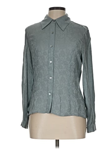 Petite Sophisticate Long Sleeve Blouse (view 1)