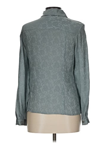 Petite Sophisticate Long Sleeve Blouse (view 2)