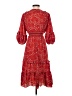 Max Studio Paisley Red Cocktail Dress Size XS - photo 2