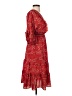 Max Studio Paisley Red Cocktail Dress Size XS - photo 4