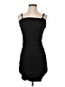Almost Famous Solid Black Cocktail Dress Size S - photo 1