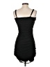 Almost Famous Solid Black Cocktail Dress Size S - photo 2
