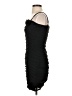 Almost Famous Solid Black Cocktail Dress Size S - photo 5