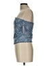 Unbranded Blue Sleeveless Top Size L - photo 5