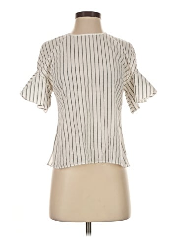 Derek Lam Short Sleeve Blouse (view 1)