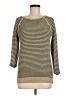 Rubbish Stripes Tan Pullover Sweater Size M - photo 1