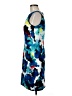 Mario Serrani Graphic Blue Cocktail Dress Size 6 - photo 5
