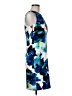 Mario Serrani Graphic Blue Cocktail Dress Size 6 - photo 4