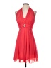 Ruby Rox 100% Polyester Solid Red Cocktail Dress Size S - photo 1