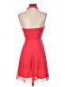 Ruby Rox 100% Polyester Solid Red Cocktail Dress Size S - photo 2