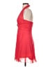 Ruby Rox 100% Polyester Solid Red Cocktail Dress Size S - photo 5