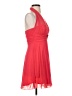 Ruby Rox 100% Polyester Solid Red Cocktail Dress Size S - photo 4