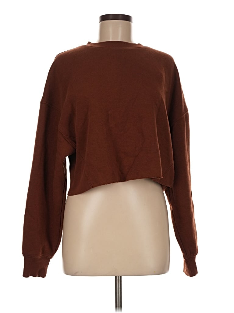 Pre-owned Wild Fable Pullover Sweater In Brown