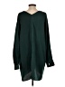 Glam 100% Polyester Green Casual Dress Size S - photo 2
