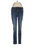 Curve Appeal Solid Blue Jeans Size 8 - photo 1