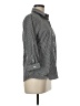 Lands' End 100% Baumwolle Houndstooth Gray 3/4 Sleeve Button-Down Shirt Size 8 - photo 4