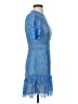 Saylor 100% Nylon Blue Cocktail Dress Size S - photo 4