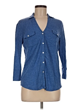 J. Mc Laughlin 3/4 Sleeve Button Down Shirt