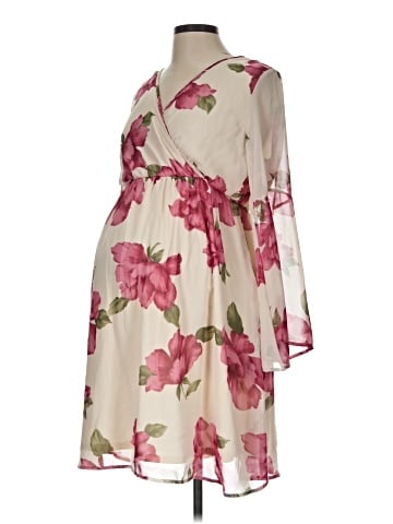 Pink Blush Casual Dress (view 1)