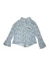 Abercrombie 100% Cotton Paisley Blue Long Sleeve Button-Down Shirt Size L (kids) - photo 1