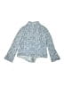 Abercrombie 100% Cotton Paisley Blue Long Sleeve Button-Down Shirt Size L (kids) - photo 2