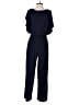Emma & Michele Solid Blue Jumpsuit Size M - photo 2