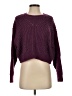 Kendall & Kylie 100% Acrylic Purple Pullover Sweater Size S - photo 1