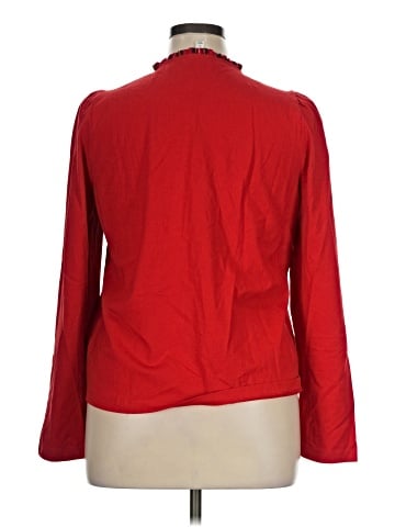 J.Crew Factory Store Long Sleeve Blouse (view 2)