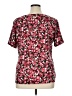 Elementz Floral Red Short Sleeve T-Shirt Size 1X - photo 2