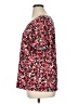 Elementz Floral Red Short Sleeve T-Shirt Size 1X - photo 5