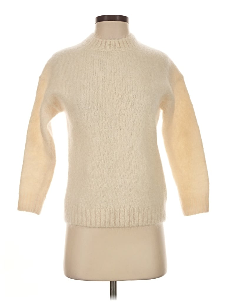 Pre-owned Cos Turtleneck Sweater In Ivory