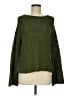 Massimo Dutti Metallic Green Pullover Sweater Size M - photo 1